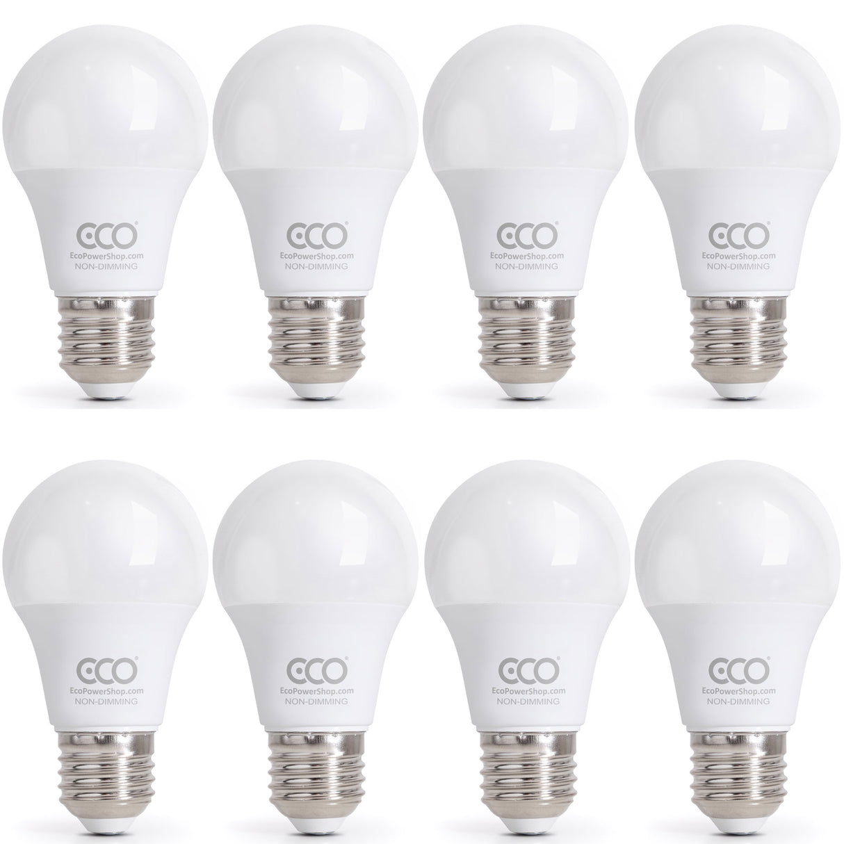 ECO E27 Screw LED Light Bulb 40W Eqv - Warm White