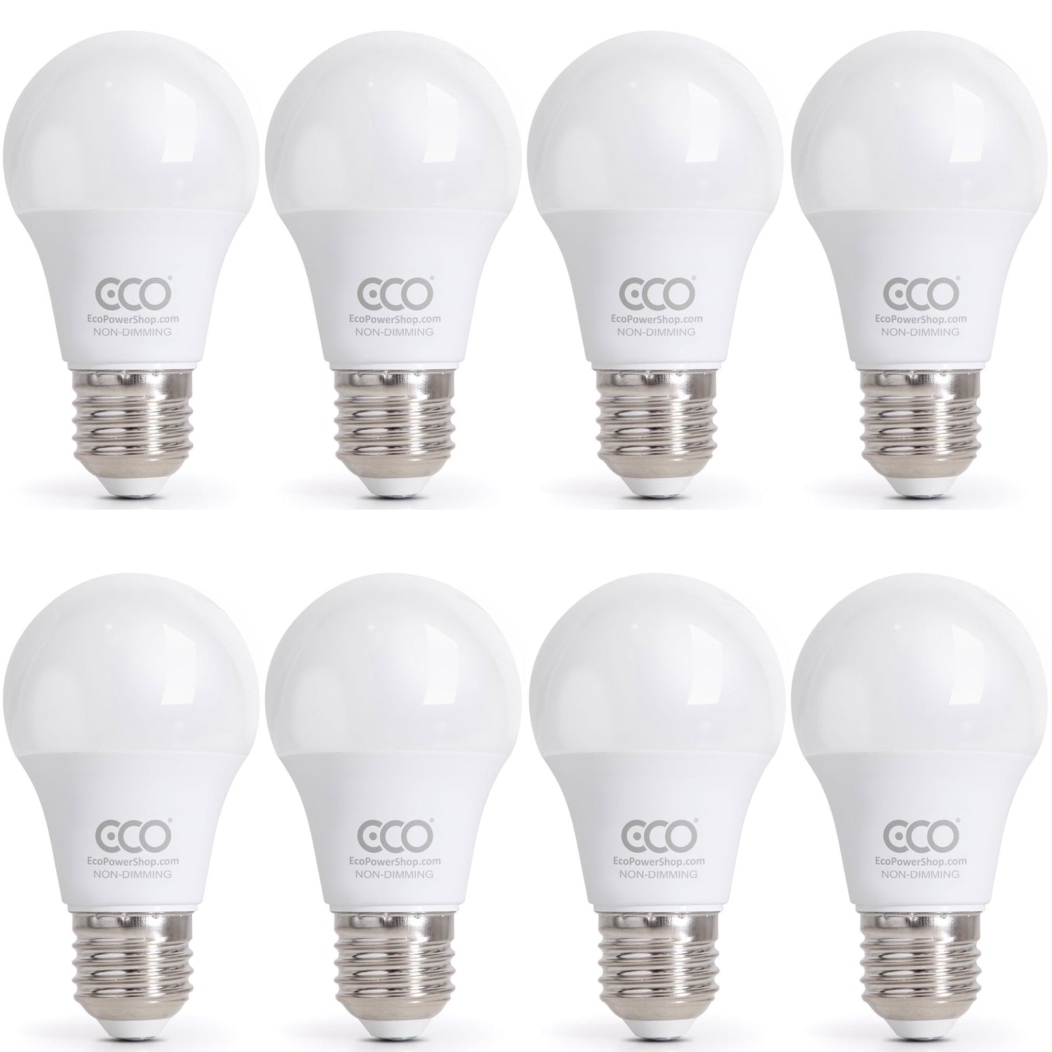 ECO E27 Screw LED Light Bulb 40W Eqv - Warm White