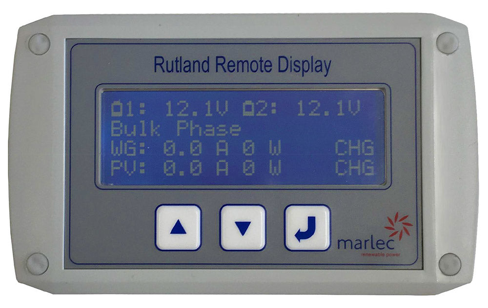 Remote display for Rutland's HRDI controller