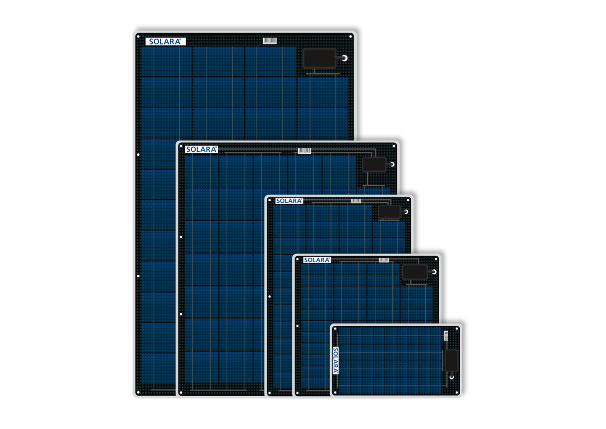Solara M Series Range of marine solar panels
