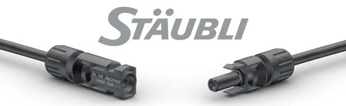 Stäubli MC4 Solar Cable Coupler - TWIN PACK