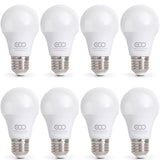 ECO E27 Screw LED Light Bulb 40W Eqv - Warm White