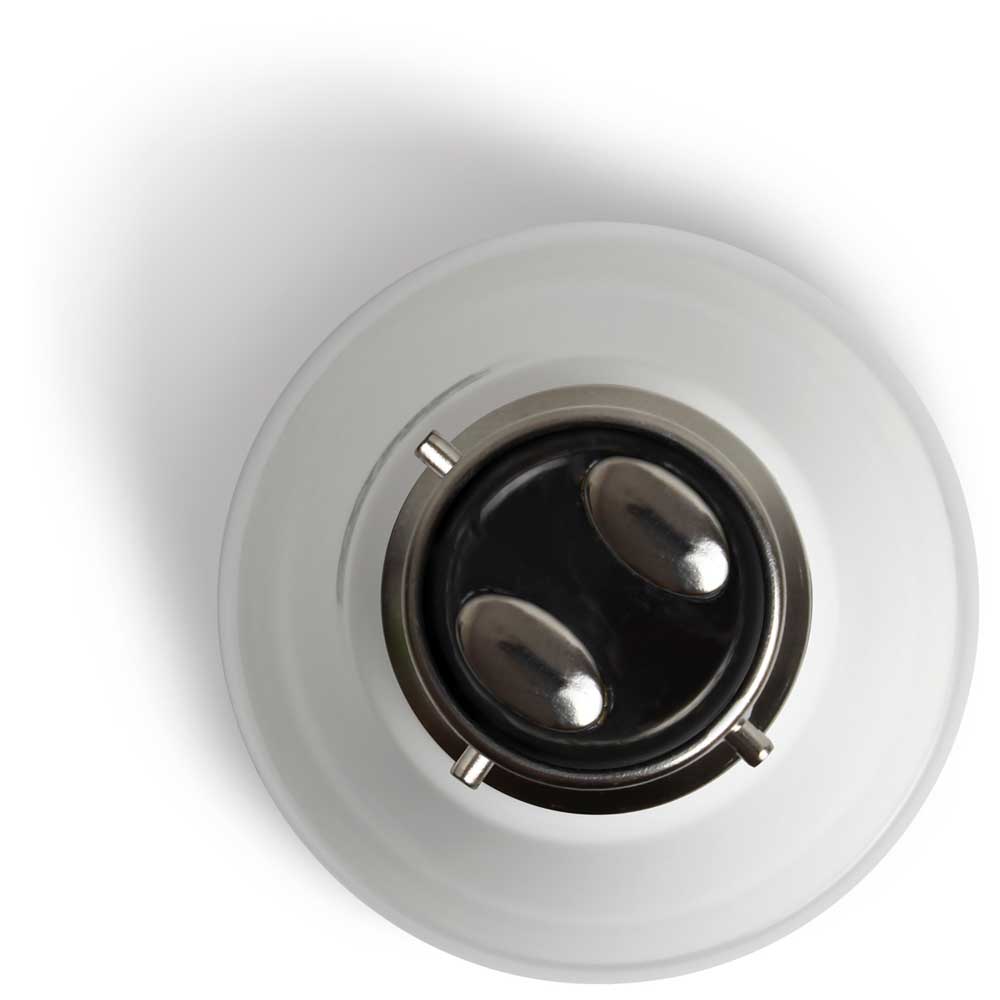 BC3 3-pin bayonet ECO bulb base view