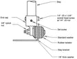 AIR Wind Turbine Marine Sternmount Isolator and Anti-Vibration Rubber Grommet