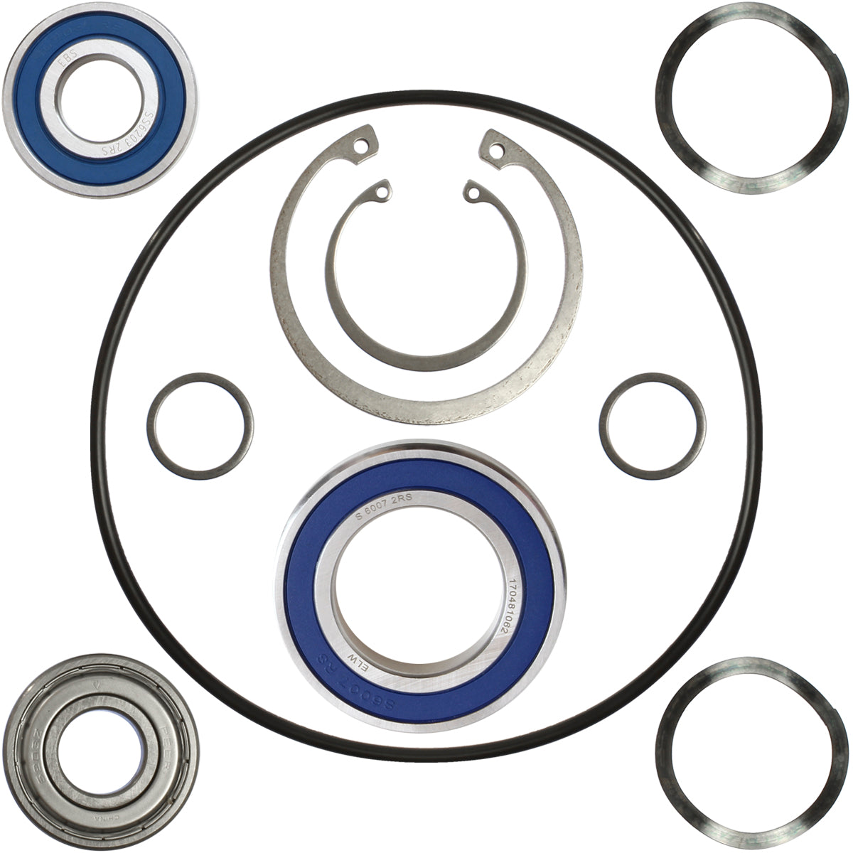 stainless steel yaw and face bearings kit