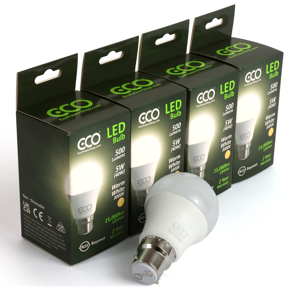 LED Bayonet Light Bulbs | ECO Bulbs – Eco Power Shop Ltd