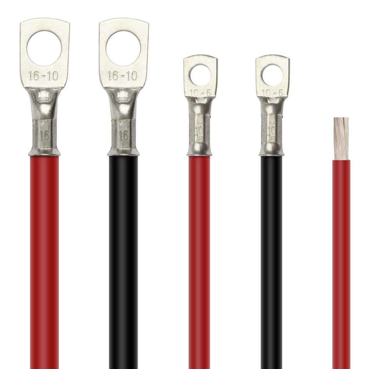 Flexible Battery Cables - 35mm sq Custom Made with Lugs - Sunshine Solar -  Sunshine Solar Limited