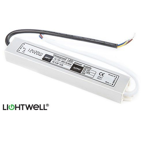 Lightwell LightBar LED Transformer for Powering 12 Volt LED Lighting