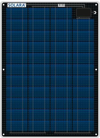 41W Solara Marine Solar Panel M-Series