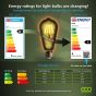 ECO 40W LED Light Bulb, Warm White, E27 Screw 