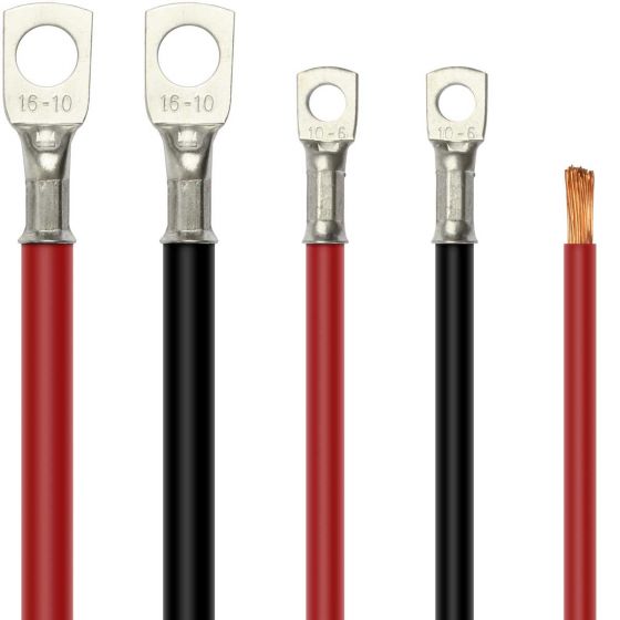 Flexible PVC Battery Cable 10 sq.mm (AWG 7 approx.) 70A Rating   