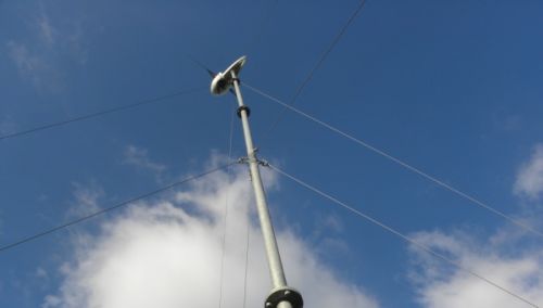 Wind Turbine 9m Guyed Tower Kit & Mast Sections