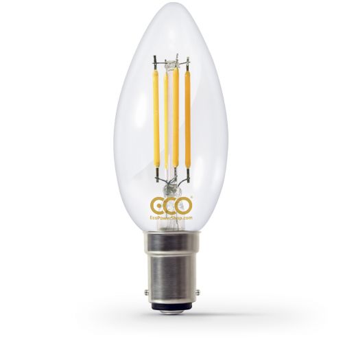 ECO 40W LED Filament Candle Bulb B15