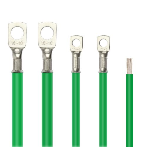 OceanFlex Tinned Marine Cable Green 10 sq.mm (~8 AWG)