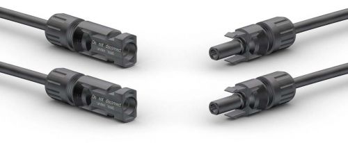 Stäubli Multi Contact MC4 Twin Pack - 2x Male and 2x Female Solar Cable Coupler