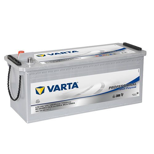 Varta Professional Dual Purpose 12V Sealed Leisure Battery - 140Ah (C20)