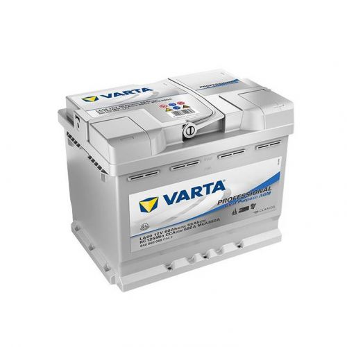 Varta LA60 Professional Dual Purpose 12V AGM Leisure Battery - 60Ah (C20)